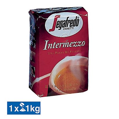 Café moulu Segafredo Intermezzo, mélange robusta/ arabica, 1 kg - 1