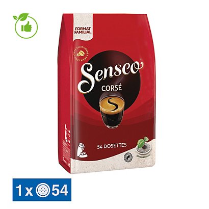 Café SENSEO® Corsé, boîte de 54 dosettes - 1