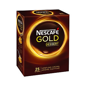 Café soluble Nescafé Gold Dessert, boîte de 25 sticks
