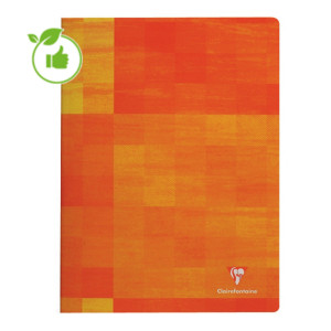 Cahier reliure piquée 96 pages 17 x 22 Clairefontaine Réglure 5 x 5 coloris selon arrivage Cahier reliure piquée 96 pages 17 x 22 Clairefontaine Réglure 5 x 5 coloris selon arrivage