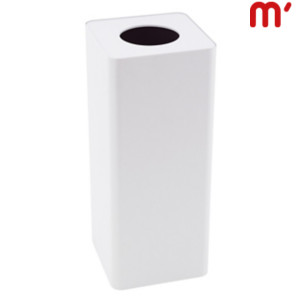CAIMI Cestino per la raccolta differenziata Centolitri, 35 x 35 x 85 cm, Capacità 100 l, Fusto Bianco, Coperchio Bianco CAIMI Cestino per la raccolta differenziata Centolitri, 35 x 35 x 85 cm, Capacità 100 l, Fusto Bianco, Coperchio Bianco