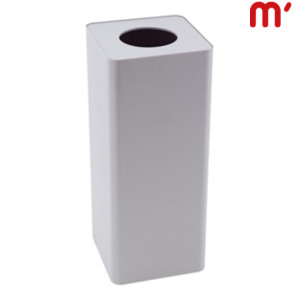 CAIMI Cestino per la raccolta differenziata Centolitri, 35 x 35 x 85 cm, Capacità 100 l, Fusto Grigio, Coperchio Grigio CAIMI Cestino per la raccolta differenziata Centolitri, 35 x 35 x 85 cm, Capacità 100 l, Fusto Grigio, Coperchio Grigio