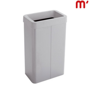 CAIMI Cestone per la raccolta differenziata Maxi, 41 x 26,5 x 70 cm, Capacità 70 l, Fusto Grigio, Testa Grigia CAIMI Cestone per la raccolta differenziata Maxi, 41 x 26,5 x 70 cm, Capacità 70 l, Fusto Grigio, Testa Grigia