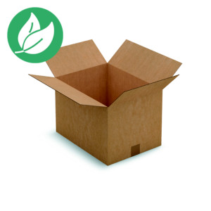 Caisse américaine carton simple cannelure - L.int. 40 x l.30 x h.27 cm - Kraft brun - Lot de 25 Caisse américaine carton simple cannelure - L.int. 40 x l.30 x h.27 cm - Kraft brun - Lot de 25