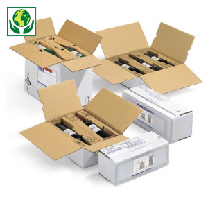 Caisse avec calage carton Caisse avec calage carton