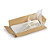 Caisse carton brune et blanche simple cannelure RAJA longueur 50 à 55 cm - 3