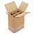 Caisse carton brune avec croisillons renforcés pour bouteilles 75 cl et magnum  - Best Price - 1