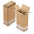 Caisse carton brune avec croisillons renforcés pour bouteilles 75 cl et magnum - 4