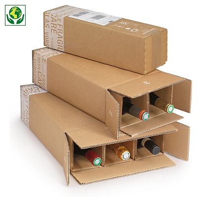 Boîtes carton colis poste  emballage e-commerce par 50 - RETIF