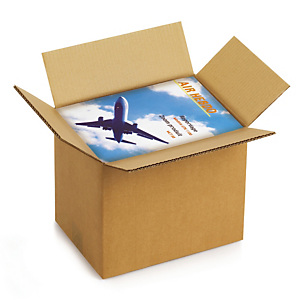 Caisse carton brune double cannelure RAJA 40x30x18 cm Caisse carton brune double cannelure RAJA 40x30x18 cm