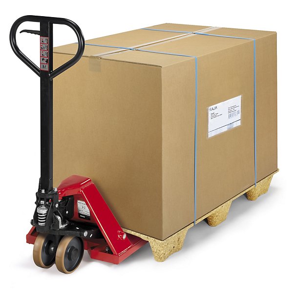 Caisse carton brune double cannelure RAJA 80x50x50 cm - 6