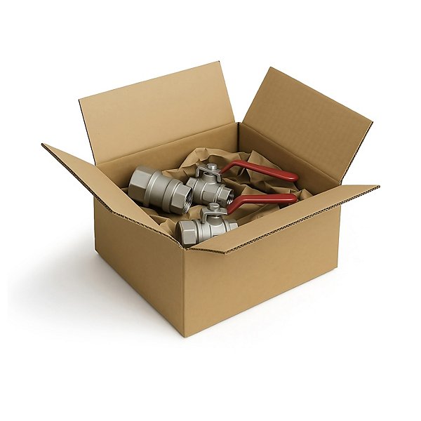 Caisse carton brune double cannelure RAJA 80x50x50 cm - 7