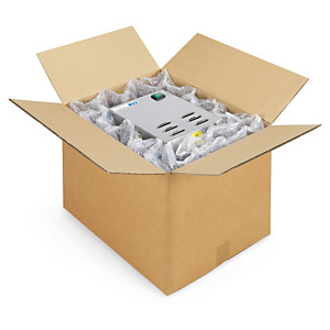 Caisse carton brune double cannelure renforcée palettisable RAJA