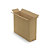 Caisse carton brune pour produit plat simple cannelure RAJA 100x30x80 cm - 1