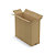 Caisse carton brune pour produit plat simple cannelure RAJA 80x30x70 cm - 1