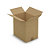Caisse carton brune RAJA, simple cannelure, 315 x 225 x 320 mm - 1