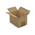 Caisse carton brune RAJA, simple cannelure, 350 x 350 x 200 mm - 6