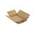 Caisse carton brune RAJA, simple cannelure, 400 x 250 x 150 mm - 1