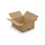 Caisse carton brune RAJA, simple cannelure, 400 x 300 x 150 mm - 1