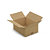 Caisse carton brune RAJA, simple cannelure, 400 x 300 x 180 mm - 1