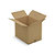 Caisse carton brune RAJA, simple cannelure, 430 x 310 x 350 mm - 1