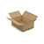 Caisse carton brune RAJA, simple cannelure, palettisable, 590 x 490 x 380 mm - 2