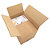 Caisse carton brune simple cannelure à hauteur variable 35x25x20/30 cm, lot de 20 - 5