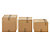 Caisse carton brune simple cannelure à hauteur variable 35x25x20/30 cm, lot de 20 - 3