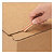 Caisse carton brune simple cannelure à montage instantané et fermeture adhésive RAJA - Best Price - 3