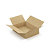 Caisse carton brune simple cannelure à montage instantané RAJA 35x30x15 cm - 1