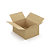 Caisse carton brune simple cannelure à montage instantané RAJA 39x29x18 cm - 1