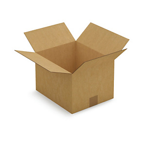 Caisse carton brune simple cannelure RAJA 30x25x20 cm, lot de 25 Caisse carton brune simple cannelure RAJA 30x25x20 cm, lot de 25