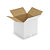 Caisse carton brune simple cannelure RAJA 30x30x30 cm - 6