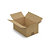 Caisse carton brune simple cannelure RAJA 34,5x22x14,5 cm - 1