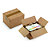 Caisse carton brune simple cannelure RAJA 35x22x20 cm - 6