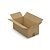 Caisse carton brune simple cannelure RAJA 37x19x14 cm - 1