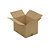 Caisse carton brune simple cannelure RAJA 38,5x28,5x25 cm, lot de 25 - 1