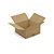 Caisse carton brune simple cannelure RAJA 40x40x20 cm - 1