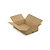 Caisse carton brune simple cannelure RAJA 59x39x13 cm - 1
