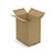 Caisse carton brune simple cannelure RAJA 60x40x70 cm - 1