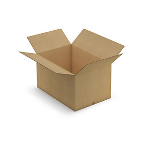 Caisse carton brune triple cannelure de 104 à 119 cm de long Raja Caisse carton brune triple cannelure de 104 à 119 cm de long Raja