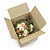 Caisse carton avec calage intégré
pour bouquet - 2