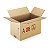 Caisse carton Galia A05 double cannelure avec rabats 100x60x50 cm - 2