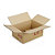 Caisse carton Galia A13 double cannelure avec rabats 40x30x20 cm - 1