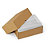 Caisse carton télescopique brune/blanche simple cannelure RAJA formats A5/A6/A7 - 1