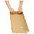 Caisse carton télescopique brune simple cannelure RAJA 21,5x15,5x5/9 cm - 10