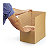 Caisse carton télescopique brune simple cannelure RAJA 30,5x21,5x10,5/18 cm - 6