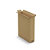 Caisse carton télescopique pour produit plat brune double cannelure 40x10x80 cm - 1