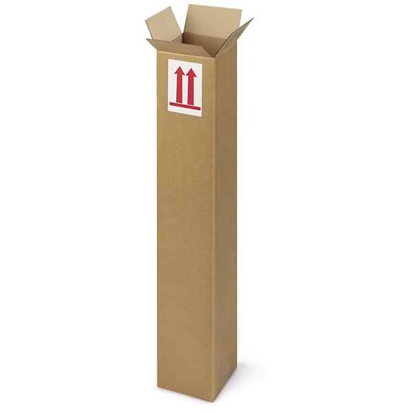 Caisse carton longue simple cannelure RAJA 80x20x20 cm - 2