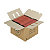 Caisse carton de déménagement double cannelure avec poignées RAJA 55 x 35 x 30 cm, lot de 20 - 3